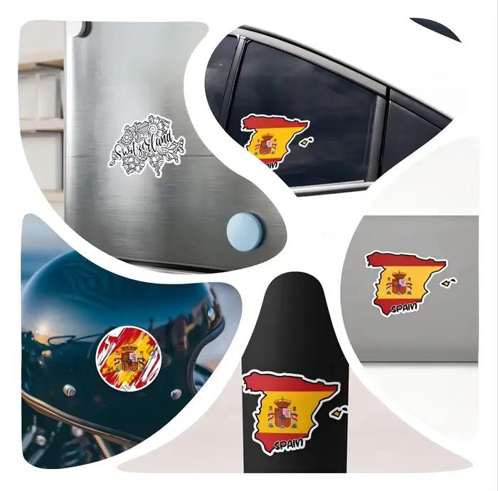 Hipster chinois crête chien voiture vinyle autocollant décalcomanie valise ordinateur portable Rv Camper fenêtres étanche voiture fenêtre décalcomanies pour camping-car