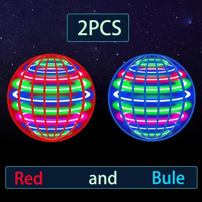Balle volante, balle tournante automatique, lumières LED éblouissantes, magie flottante, ventilateur, machine volante UFO, jouet, cadeau, jeu, ballon de sport