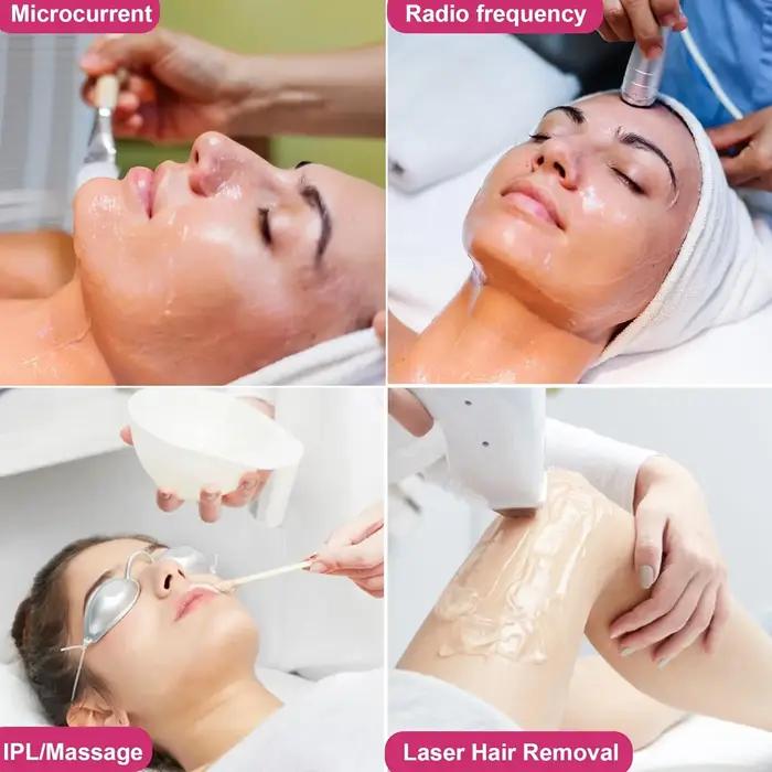 ConEventRadiofrecustudy-Gel de contact transparent à cavitacion, beauté par ultrasons, soins du visa