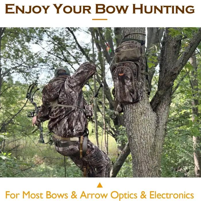 Nouveau sac à dos de chasse à l'arc camouflage pour hommes