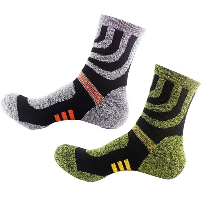 Chaussettes hiver chasse épaisses laine thermique homme 39-44 - Confort extrême froid