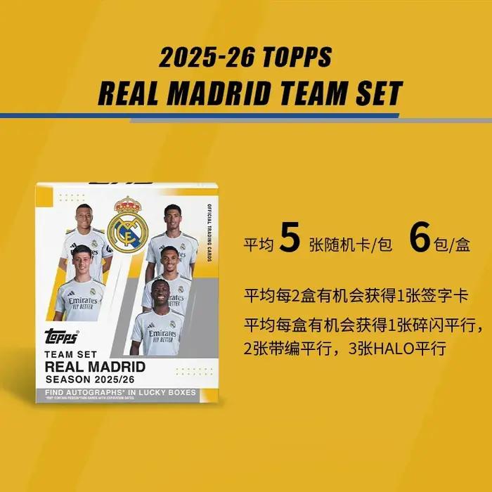 2026 Topps Team Set Équipe Nationale de Football d'Argentine Lionel Messi Cartes à Collectionner de Stars du Football