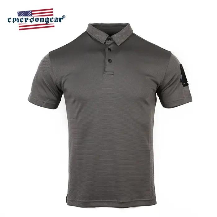 Levez songear-Polo à séchage rapide avec étiquette bleue pour homme