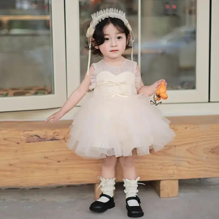 Robe de Premier Anniversaire pour Filles