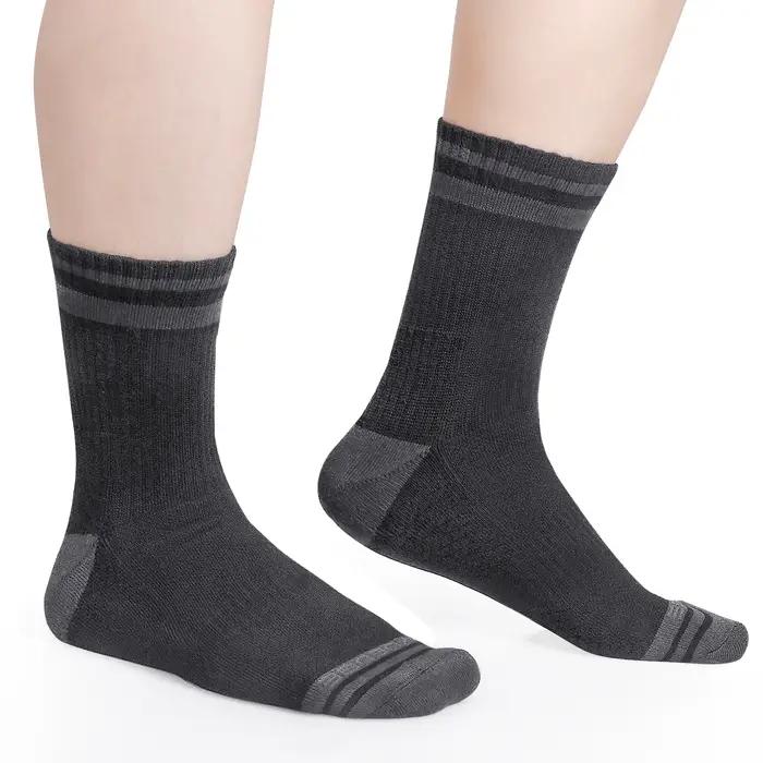 Chaussettes de chasse YUEDGE homme coton rembourrées mi-montantes pour randonnée sport travail 5 paires