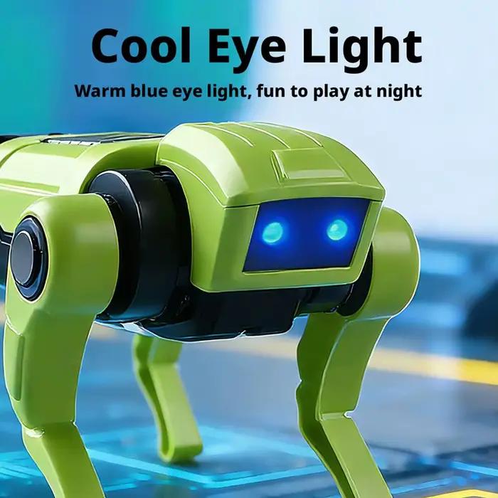 Kit de robot chien télécommandé à assembler soi-même, jouet robotique mécanique, modèle pédagogique scientifique, ensemble électrique, cadeau pour garçons et enfants