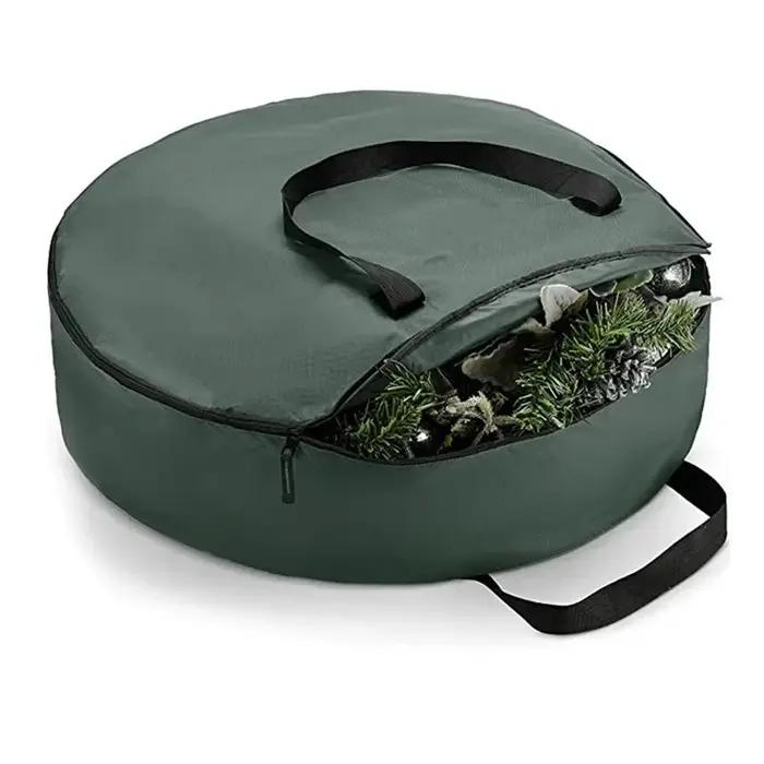 Sac d'arbre de Noël pliable en tissu Oxford pour rangement et protection des décorations de Noël occassions spéciales