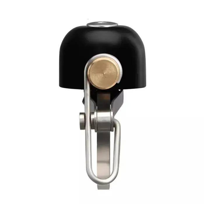 Sonnette de vélo en acier et cuivre style rétro classique son clair pour sécurité guidon VTT occasions spéciales