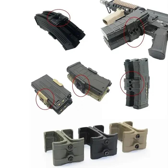 Double magazine parallèle OphidianTac AK AR15 M4 Mag595 en nylon pour pistolets à air et pistolets occasions spéciales paintball tir sportif chasse en extérieur