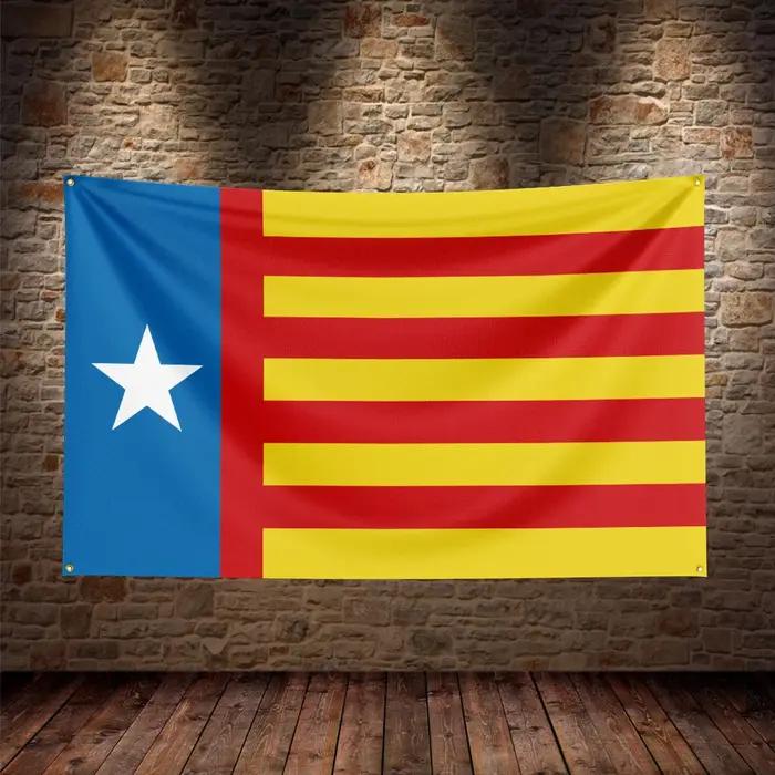 Drapeau espagnol de la Communauté valencienne, Espagne, pour la décoration