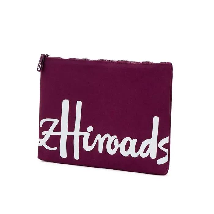 Housse pour ordinateur portable en coton écologique, matériau recyclable, sac de protection durable,