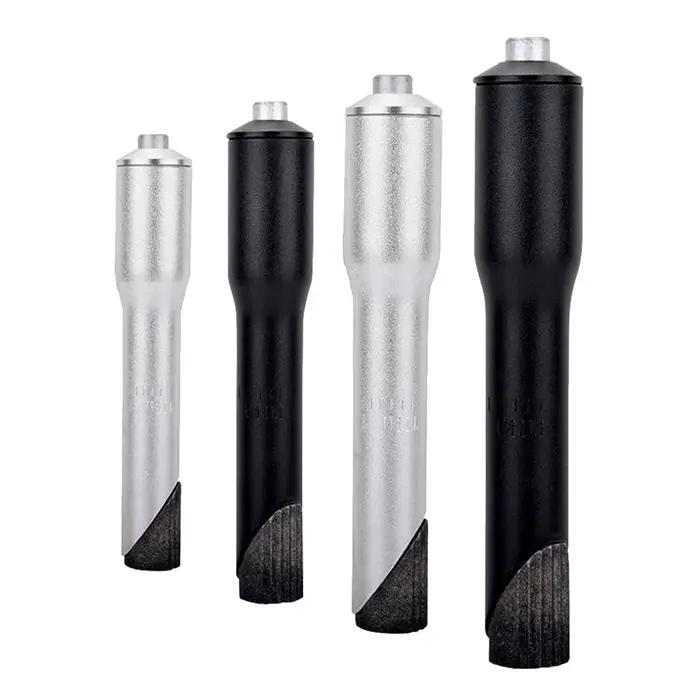 Adaptateur d'élévation de tige de vélo en alliage d'aluminium 1 1/8 'φ 22.2mm 25.4mm 160mm, prolonga