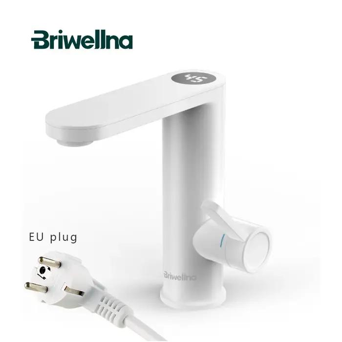 Briwellna chauffe-eau électrique robinet d'eau chaude 2 en 1