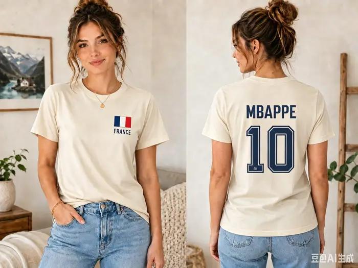 Maillot de football Mbappe 10 France