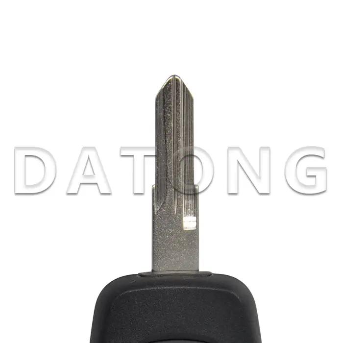 Datong World – clé télécommande de voiture à 2 boutons, 4A, 433MHz, avec lame VAC102, pour Renault S