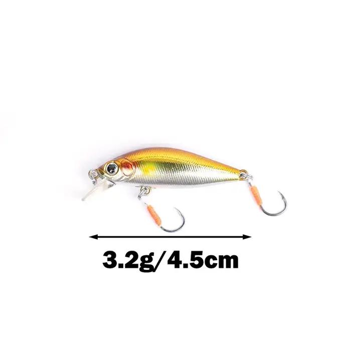 OUTKIT 2022 nouvelle arrivée conception japonaise petits leurres leurre de pêche 3.2g 45mm coulant v
