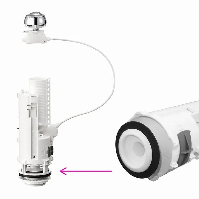 Joint en silicium Leenkea pour valve de chasse d'eau Siamp Optima 49 et 50 amélioration efficacité toilettes installation facile économie d'eau