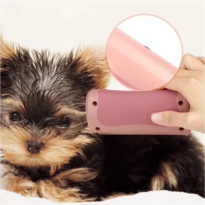 Brosses d'épilation en dents de scie, grattoir à sueur, épilateur pour chiens et chats, peigne domestique, Design tranchant, efficace et facile à utiliser