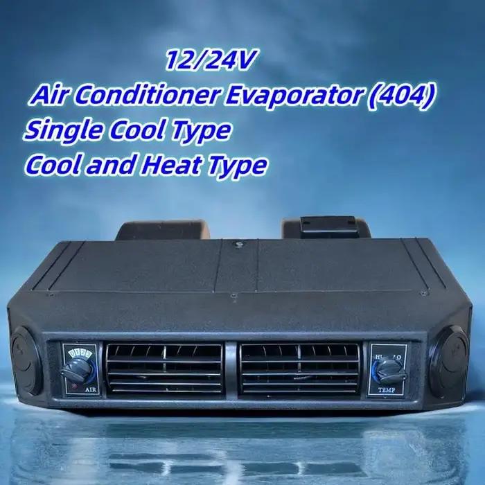 Climatiseur automatique 12V/24V AC, unité d'assemblage d'évaporateur AC pour voiture classique, cami