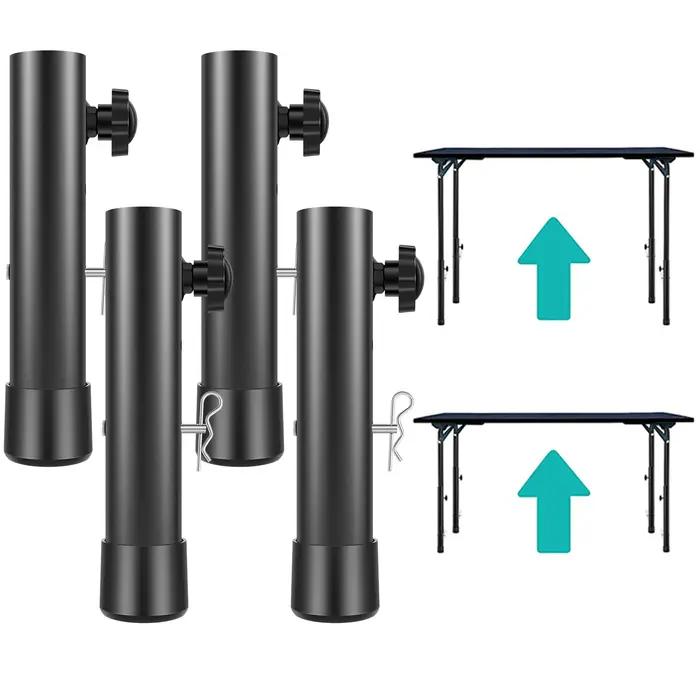 Pied de support de table pliable réglable, pied de meuble, pied de lit en métal, pied de canapé de t