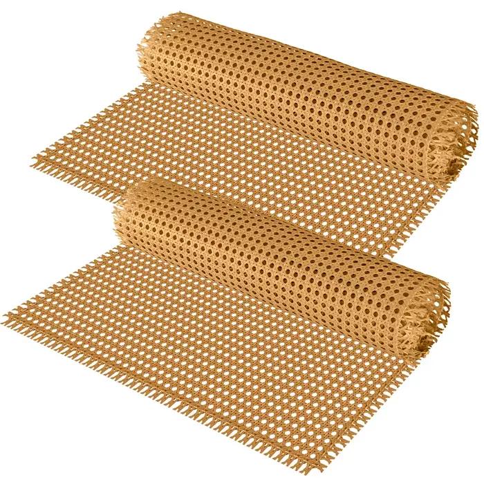 Rouleau de rotin indonésien en plastique, 40-55cm de largeur, décoration murale, réparation de meubl