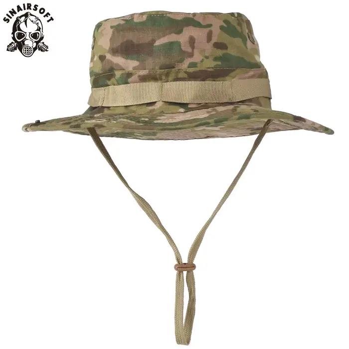 Casquette tactique camouflage SINAIRSOFT boonie bucket cap pêche randonnée chasse sport