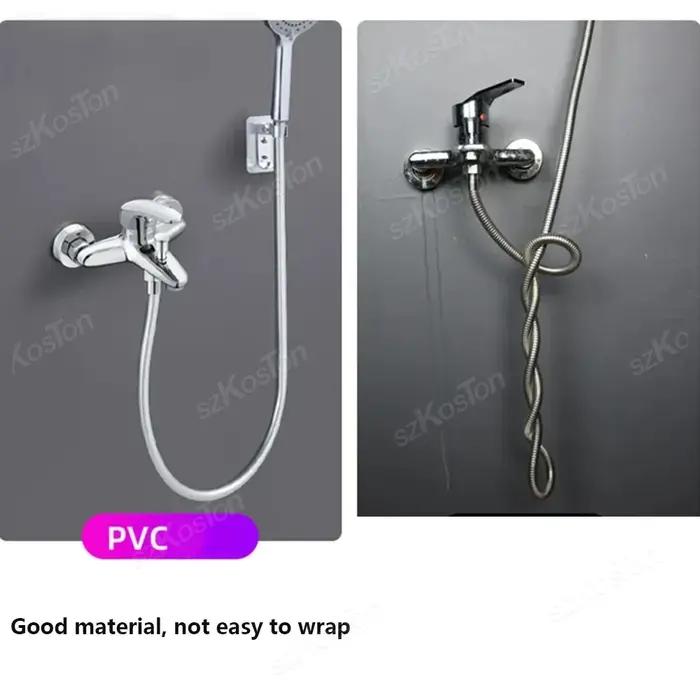 Flexible de douche anti-enroulement haute pression 1.2/1.5/2m interface universelle GI/2 pour pommeau