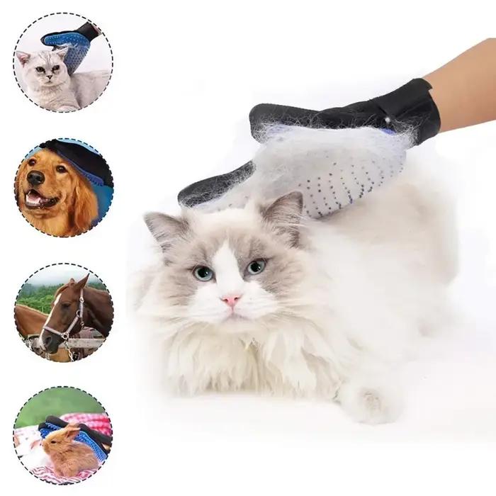 Gants à brosse douce, gant épilateur efficace pour chiens et chats