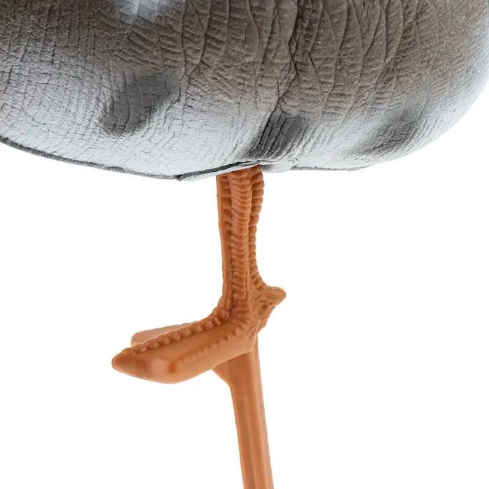 Leurre 3D réaliste en mousse pour chasse à l'oie - Épouvantail plastique pour contrôle des oiseaux d'eau