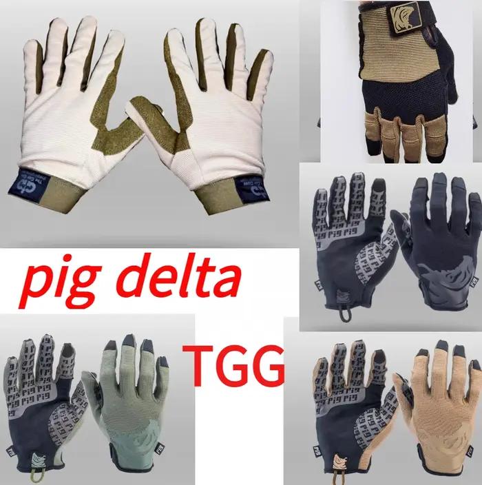 Gants tactiques d'été avec écran tactile TGG/PIG Delta - Légers et respirants pour tir sportif et activités outdoor