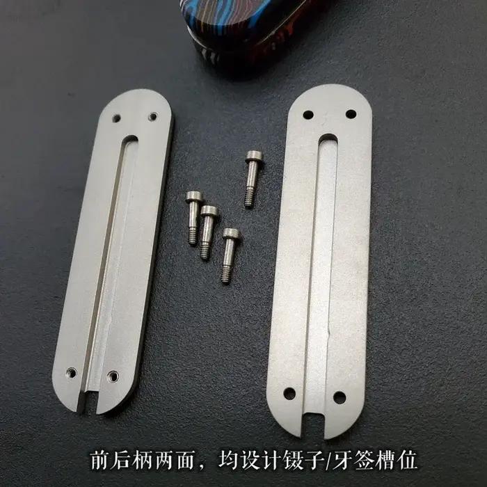 Couteau Pliant avec Manche en Alliage de Titane