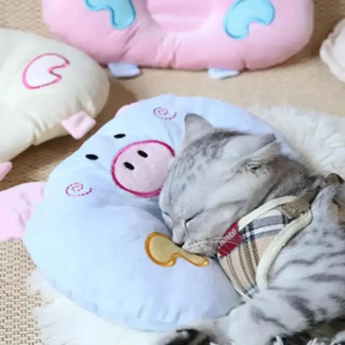 Lit Ovale Confortable pour Animal de Compagnie