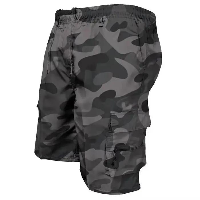 Short cargo tactique d'été pour hommes