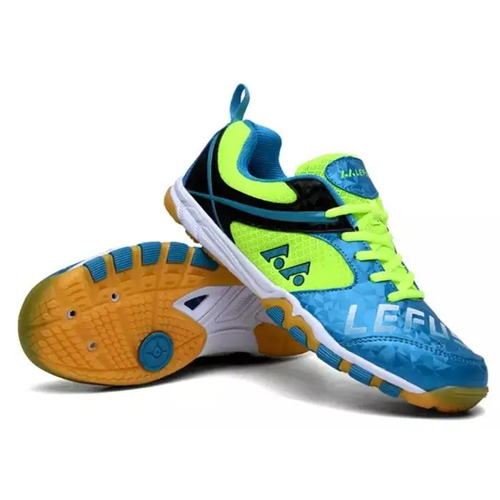 Chaussures de tennis de table respirantes et antidérapantes pour hommes et femmes, chaussures de spo