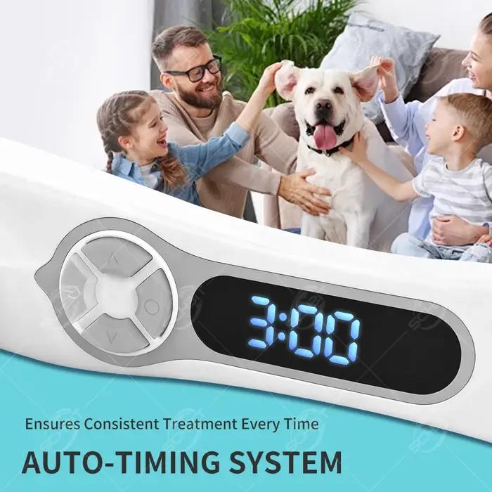 Nettoyeur d'oreilles à l'ozone pour chiens et chats soin des oreilles douces et efficaces soulagement des démangeaisons et hygiène des oreilles à domicile pour animaux de compagnie
