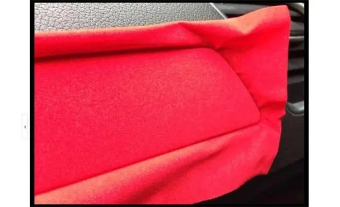 Autocollant d'enveloppe de voiture en vinyle, tissu suédé velours de qualité supérieure, 50x200cm, F
