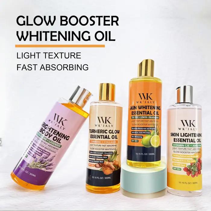 WK JALY Huile corporelle éclaircissante Niacinamide pour toute la peau
