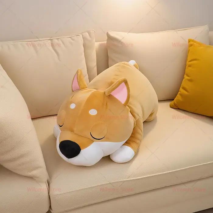 Jouet en peluche chien saucisse simulation kawaii doux et mignon poupée nano corgi teckel cadeau enfant occasions spéciales
