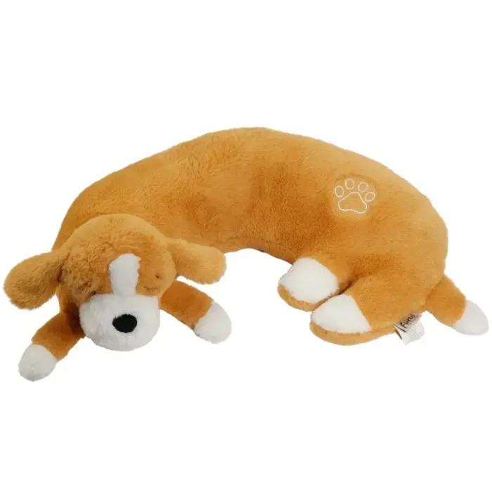 Jouet en peluche Heartbeat pour chiens et chats, oreiller incurvé confortable, jouet d'entraînement