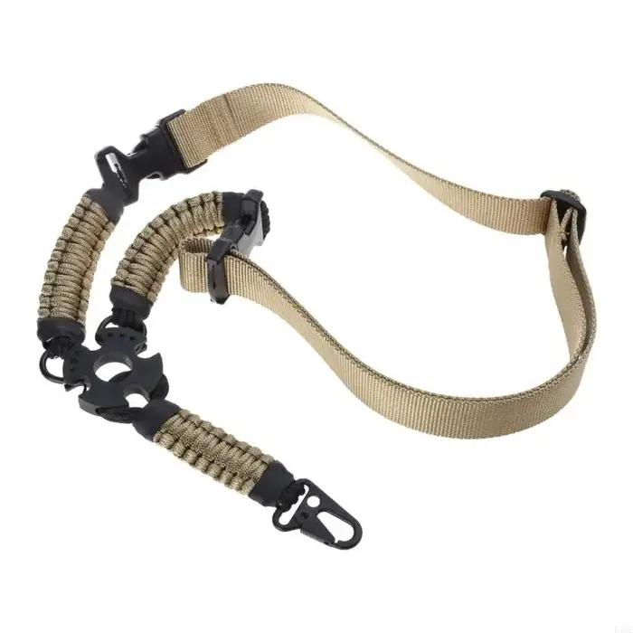 AR15 fusils fronde Airsoft pistolets fronde 1 Point sangle Sport fronde bandoulière pratique Nylon fronde réglable Sport de plein air