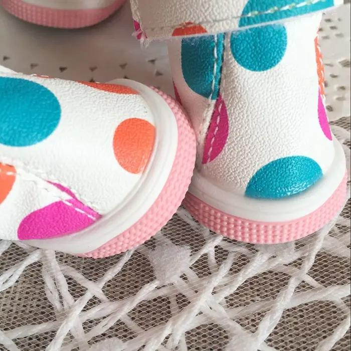 Chaussures en fourrure épaisse pour animaux de compagnie
