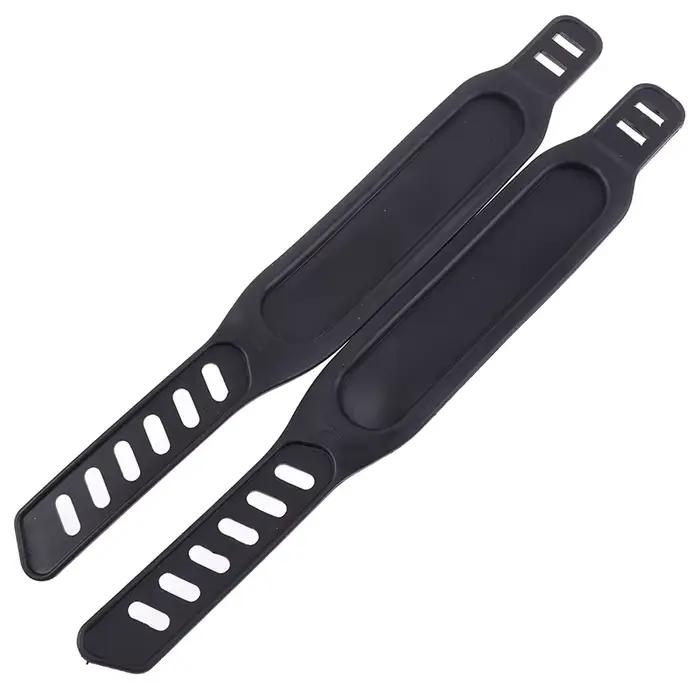 Nouvelles sangles de pédale de vélo pour route et montagne sangle d'étrier accessoire fitness ultralégère PP PVC