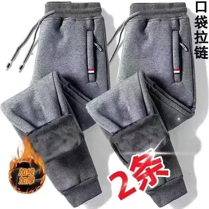 Pantalon sport polaire épais homme hiver chasse confortable et chaud pour activités outdoor