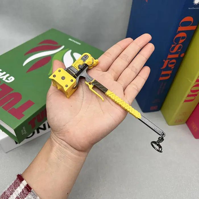 Modèle d'arme en métal à l'échelle 1:6 du marteau de la mort caustique - Réplique d'Apex Legends à collectionner pour