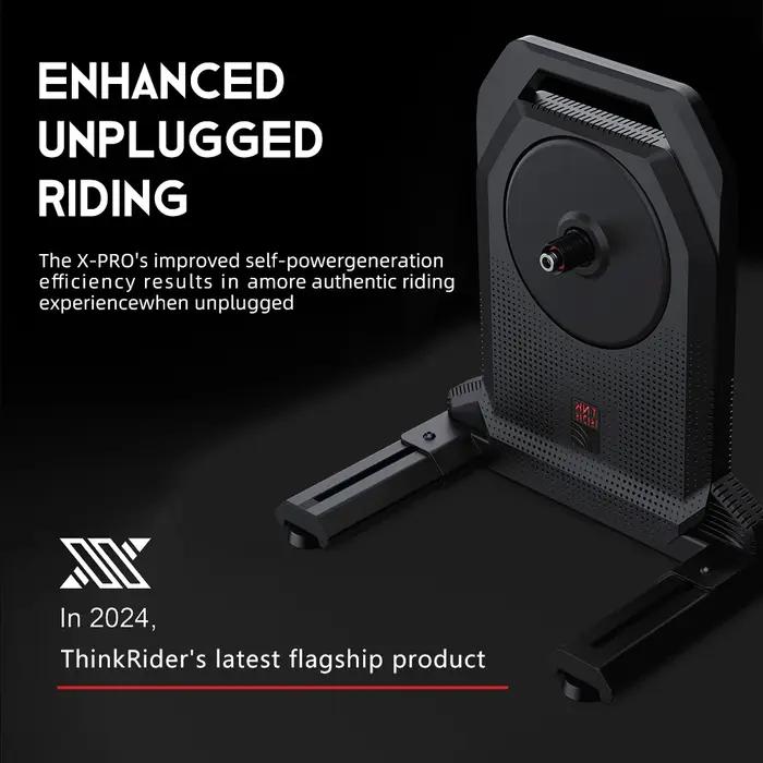 ThinkRider XXPRO entraîneur de vélo intelligent à entraînement Direct Max 2500W entraînement en sall