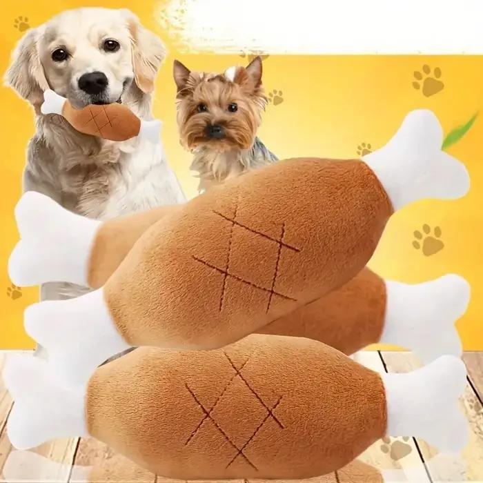 Jouet en peluche grinçant pour animaux de compagnie