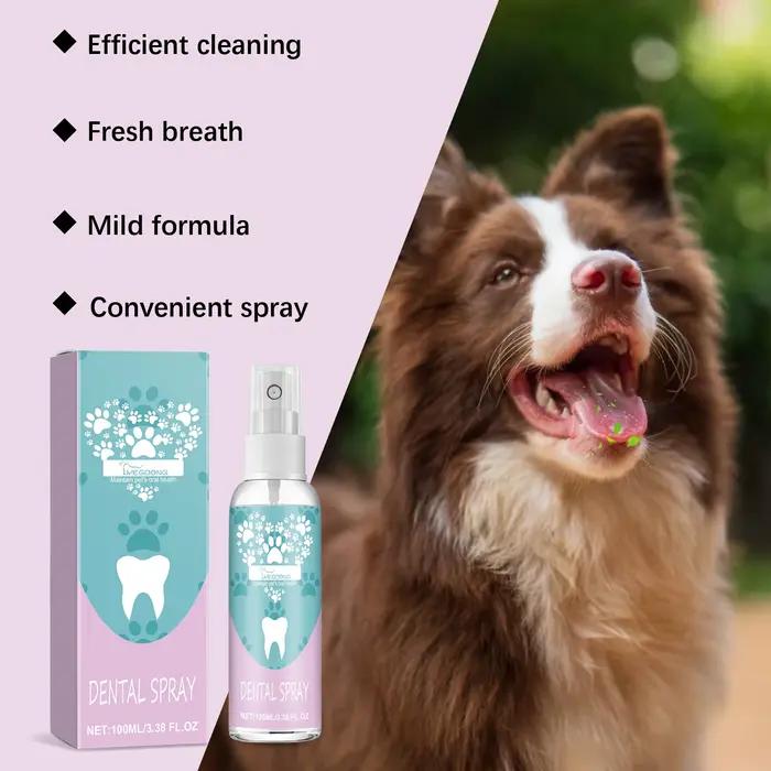 Spray buccal pour animaux de compagnie recommandé par les vétérinaires