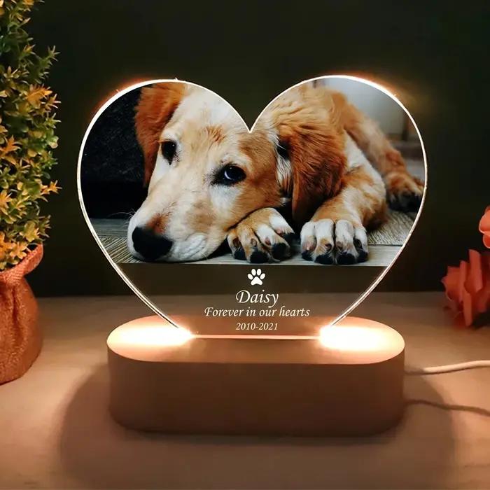 Cadeau personnalisé pour perte d'animaux de compagnie