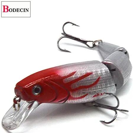 Leurre Sea Bass 3D Bodecin pour Pêche en Eau Salée Lac Rivière Réservoir Poissons Grosses Prises