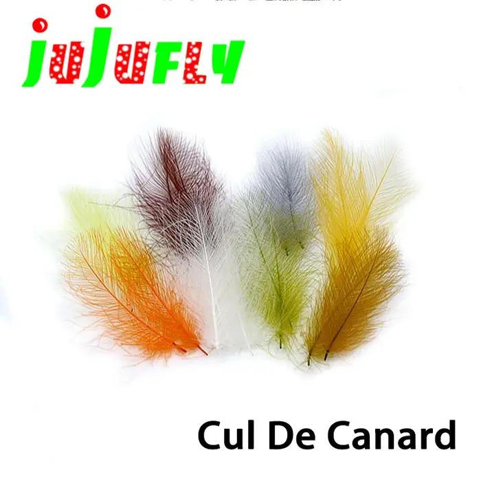 Plumes De canard CDC pour attacher des mouches, filet De 0.5 grammes, plumes De fesses De canard Cul